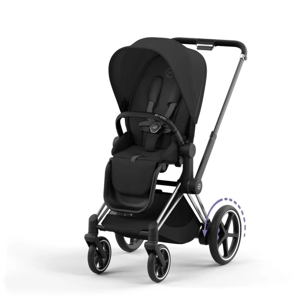 Coche Cybex ePRIAM 2 Chrome Black