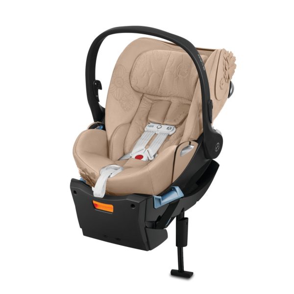 Silla para Carro Bebé Cybex CLOUD Q Simply Flowers Beige