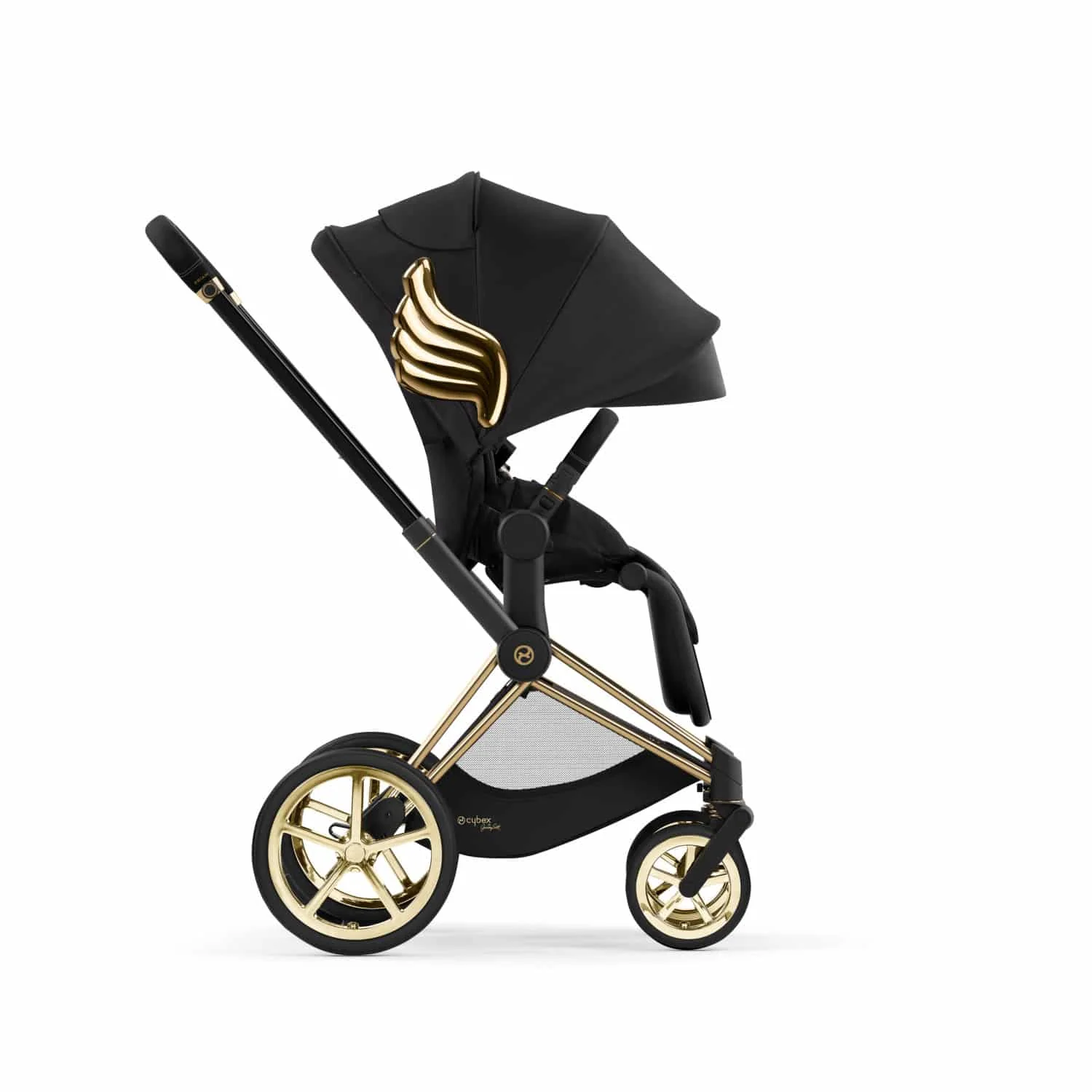 Coche Cybex PRIAM 4 Gold Jeremy Scott Wings 5 Coche Cybex PRIAM 4 Gold Jeremy Scott Wings - Imagen 5