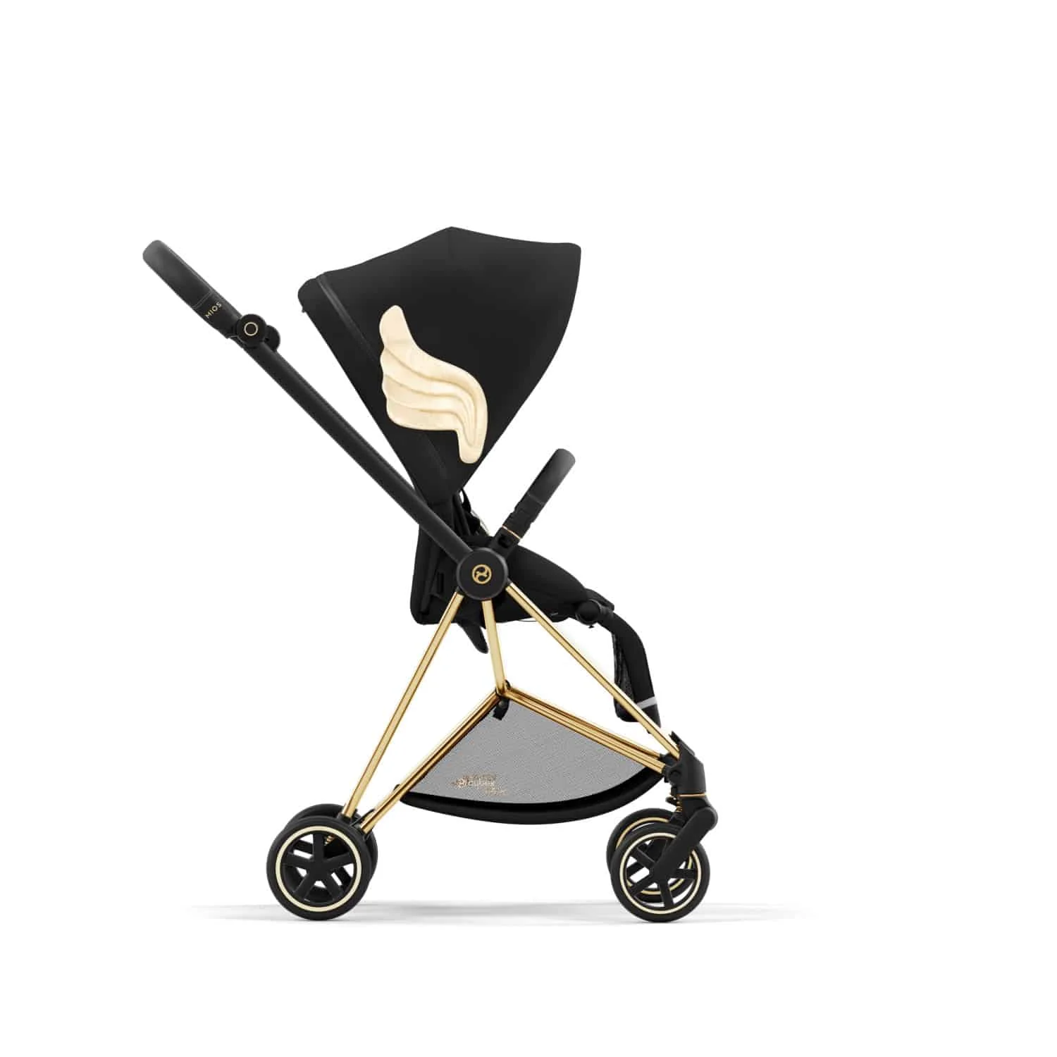 Coche Cybex MIOS 3 Gold Jeremy Scott Wings 4 Coche Cybex MIOS 3 Gold Jeremy Scott Wings - Imagen 4
