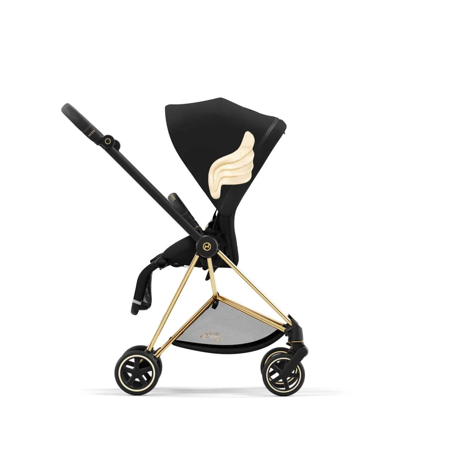 Coche Cybex MIOS 3 Gold Jeremy Scott Wings 3 Coche Cybex MIOS 3 Gold Jeremy Scott Wings - Imagen 3