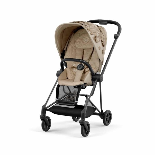 Coche Cybex MIOS 3 Matte Black Simply Flowers Nude Beige